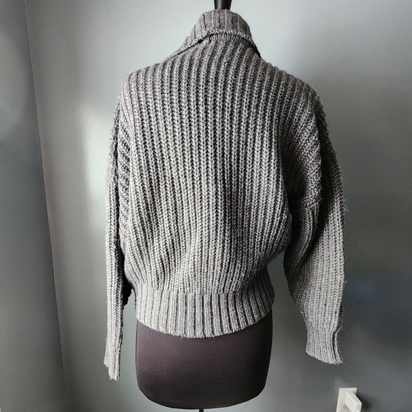 Anthropologie Chunky Deep V Cardigan - Picture 7 of 8